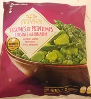 légumes de printemps cuisinés au romarin