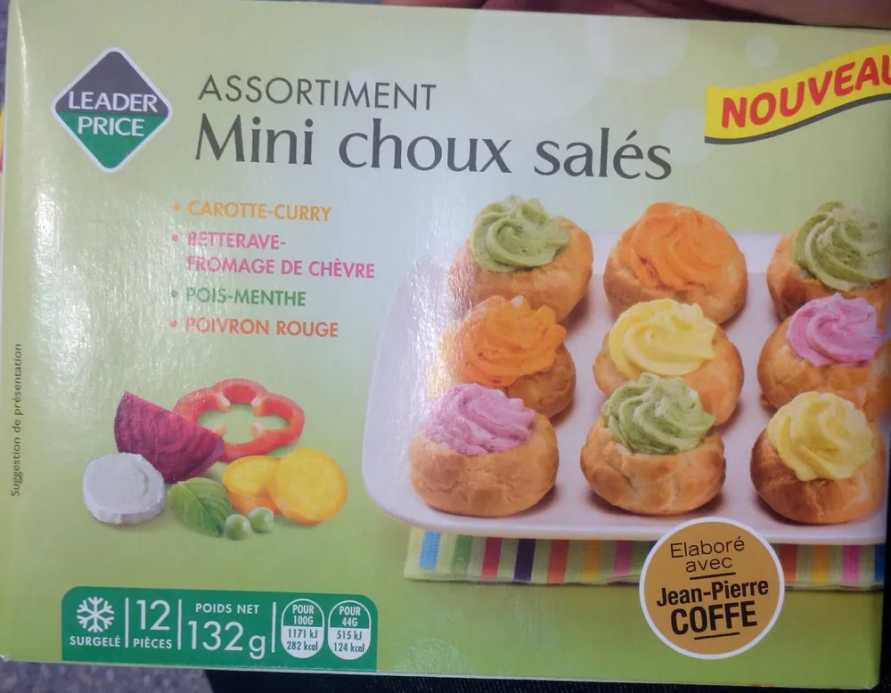 Assortiment de Mini Choux Salés