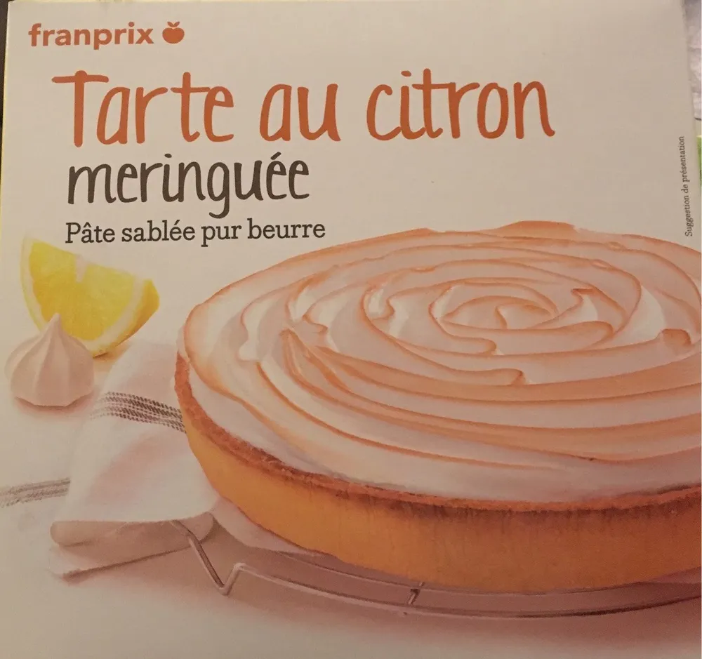 Tarte au citron meringuée