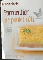 Parmentier de poulet rôti