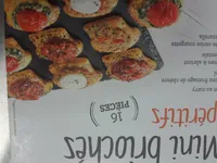 MINI BRIOCHES APÉRITIFS  16 PIÈCES
