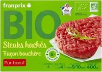 Steaks Hachés Façon Bouchère Bio 5%