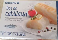 Dos de cabillaud