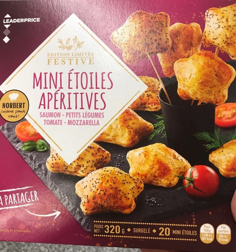 Mini Etoile Aperitives