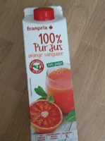 100% pur jus orange sanguine