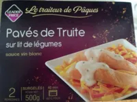 Pavés de truite