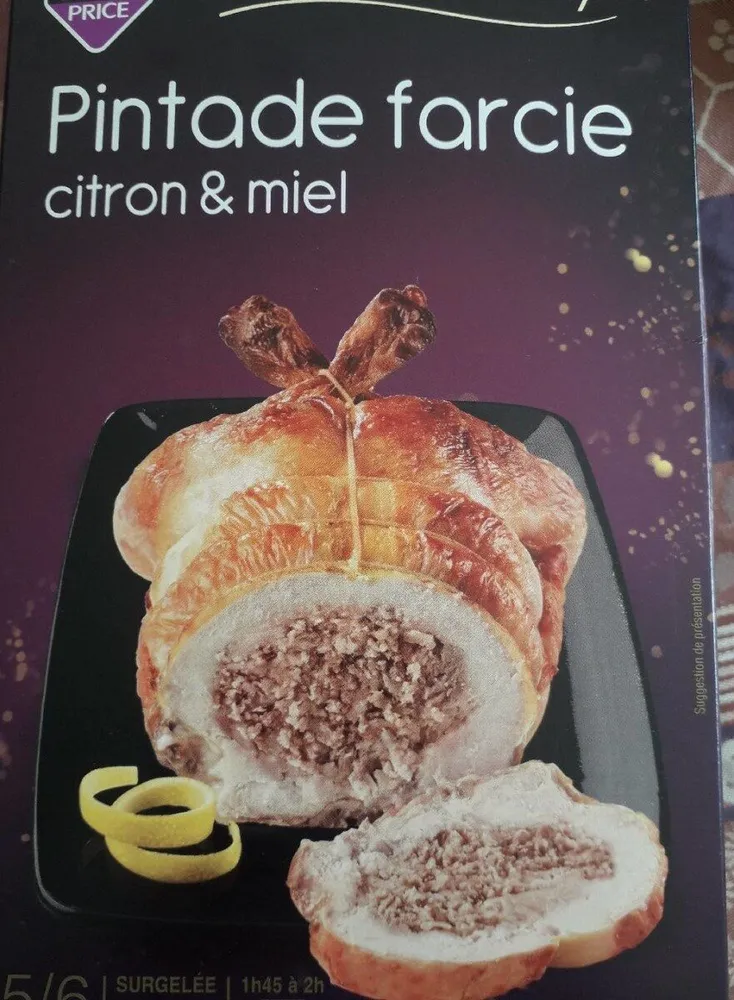 Pintade farcie