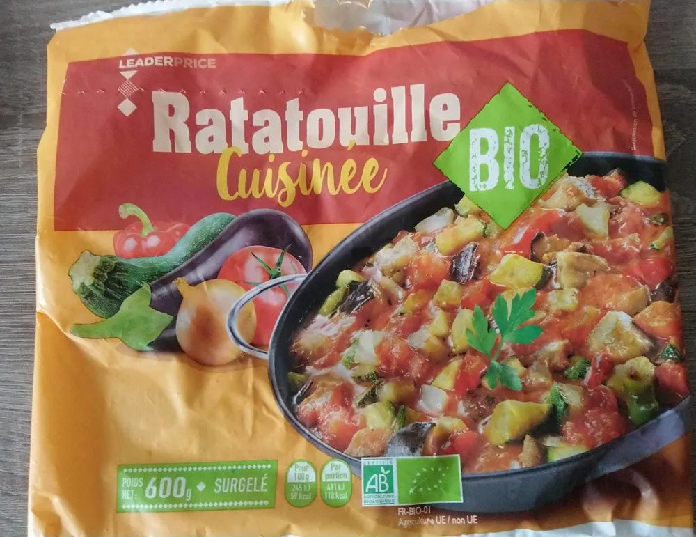 Ratatouille cuisiné