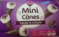 Mini cônes cacao & cream
