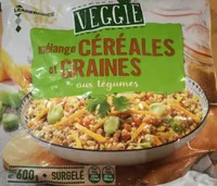 Mélange céréales et graines aux légumes