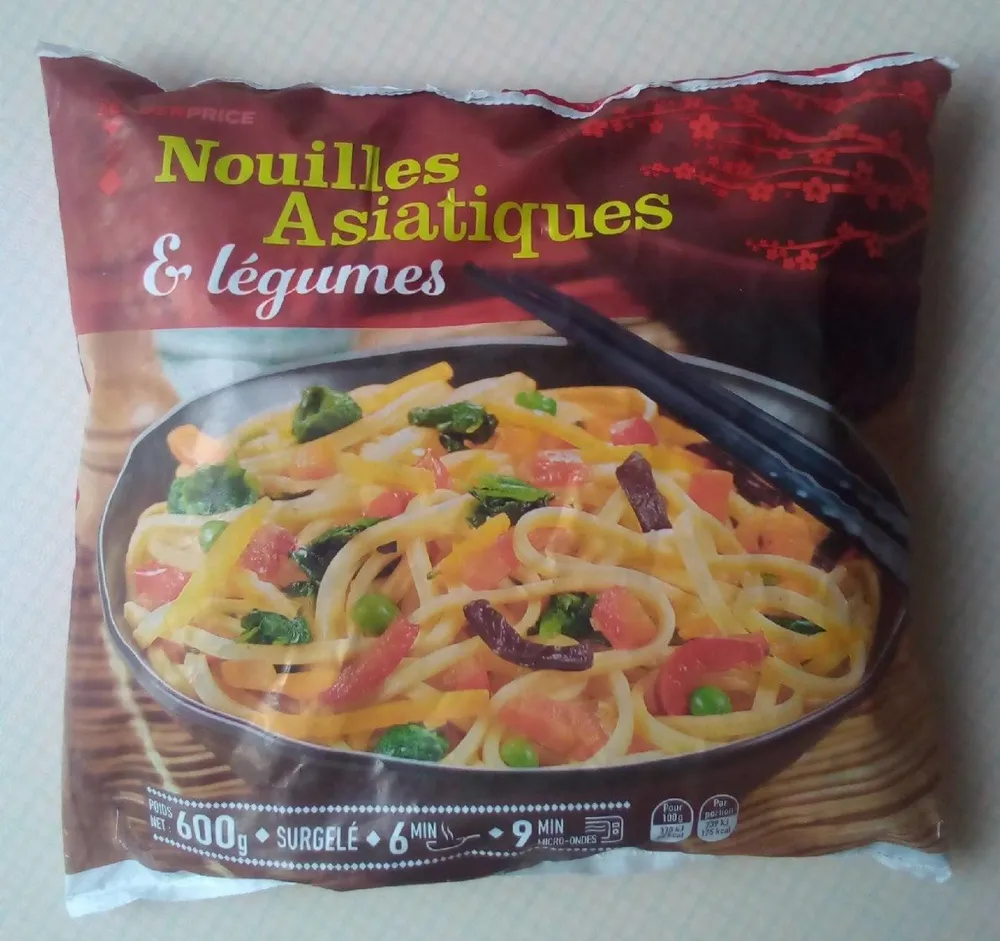 Nouilles asiatiques & légumes
