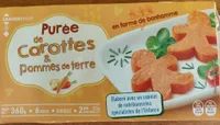 Purée de carottes et pomme de terre