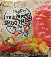 Fruits pour smoothies à mixer