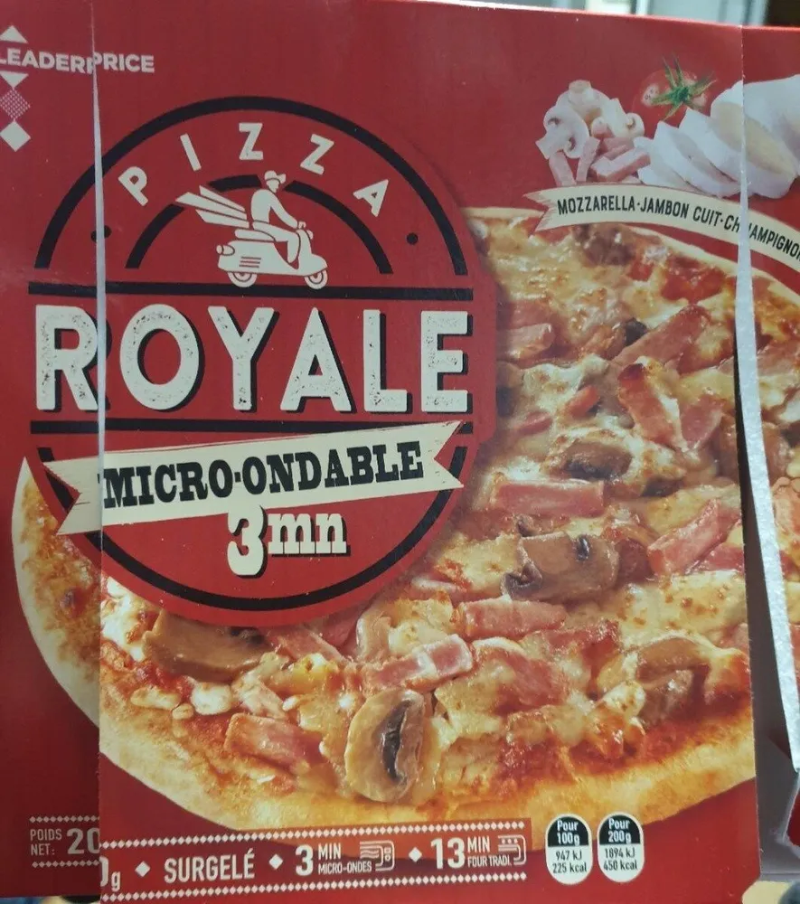 Pizza Royale Micro-Ondable