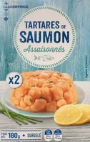 TARTARE de SAUMON assaisonné