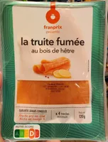 Truite fumée au bois de hêtre