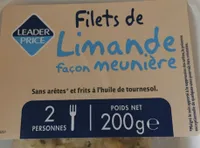 Filet de Limande du Nord Meunière
