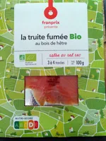 Truite fumée bio