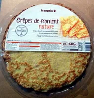 Crêpes de froment nature