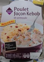 Poulet façon Kebab et semoule