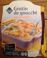 Gratin de gnocchi aux 3 fromages