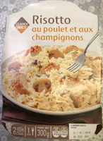 Risotto aux poulet et aux champignons