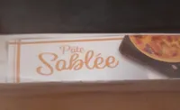 Pâtes sablée