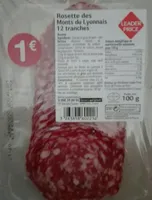 12 tranches rosette de Lyon