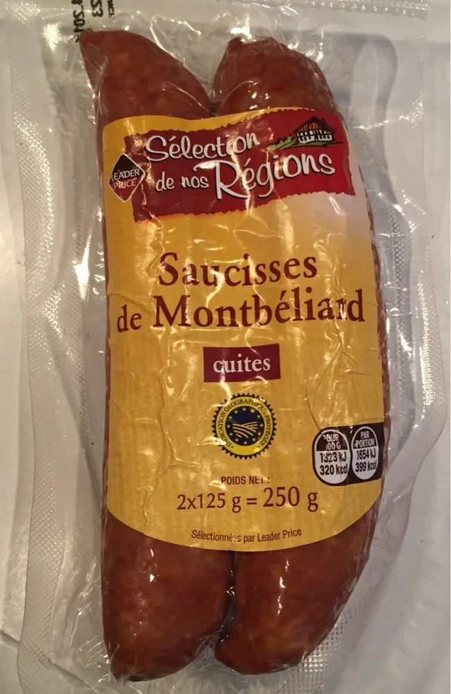 Saucisses de Montbéliard