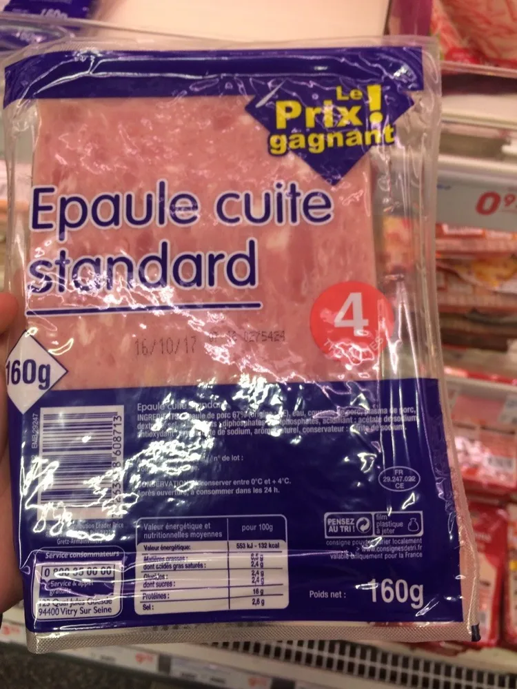 Epaule cuite