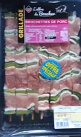 Brochettes de porc