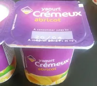 Yaourts crémeux abricot