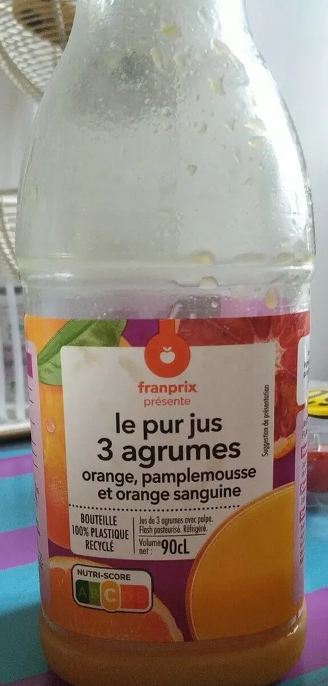 Le pur jus 3 agrumes