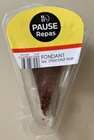 Fondant au chocolat noir