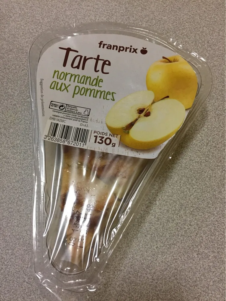 Tarte normande aux pommes