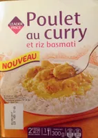 Poulet au curry et riz basmati