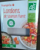 Lardons de saumon fumé