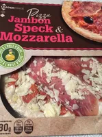 Pizza jambon speck & mozzarella
