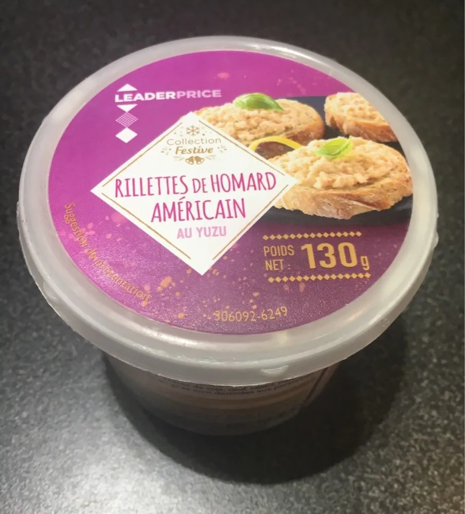 Rillettes de homard américain