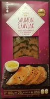 Saumon Gravlax sauce moutarde et miel