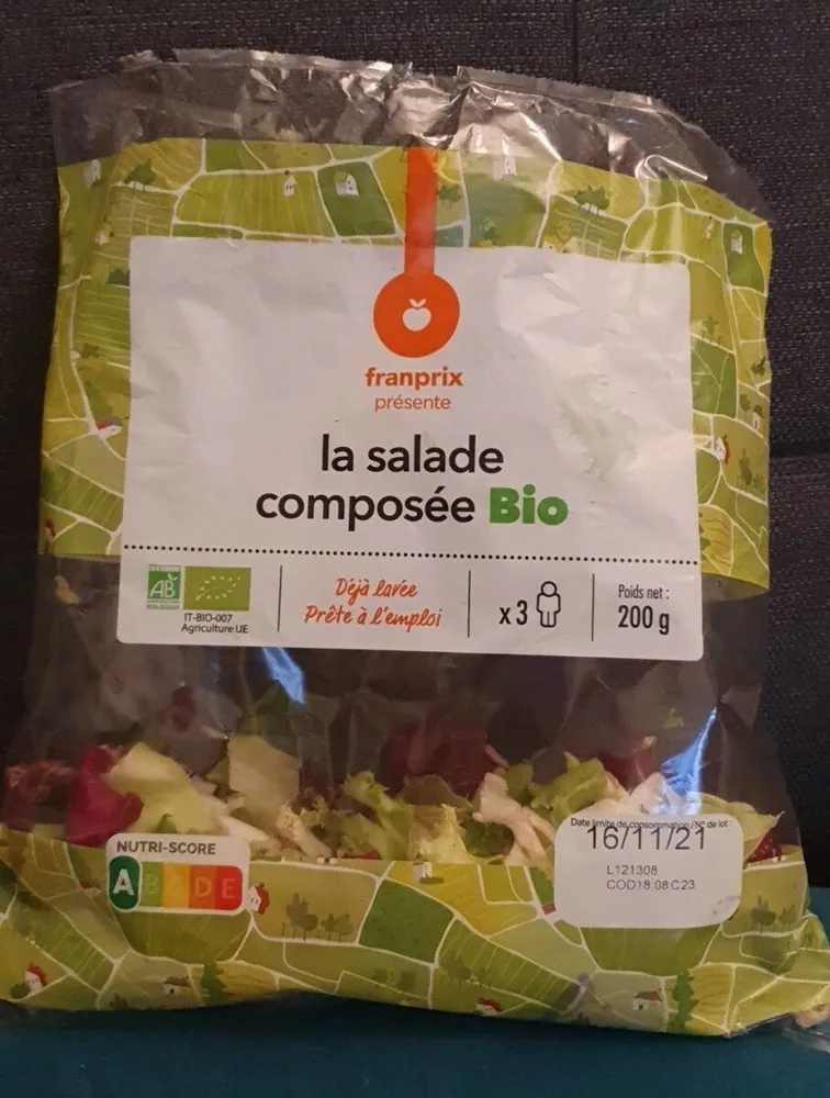 La salade composée Bio
