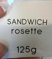 Sandwich Rosette
