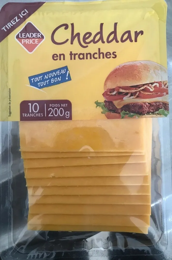 Cheddar en tranches