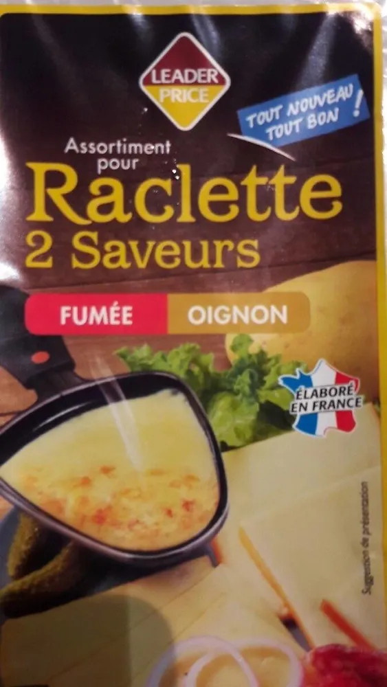 Raclette 2 saveurs