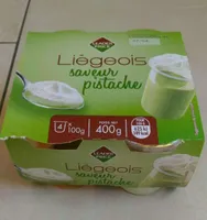 Liégeois saveur pistache