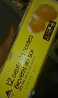 Oeufs de poules élevées au sol