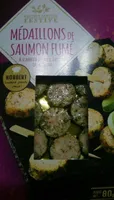 Médaillons de saumon fumé  à  l aneth et aux zestes de citron