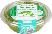 tartinable petits pois menthe