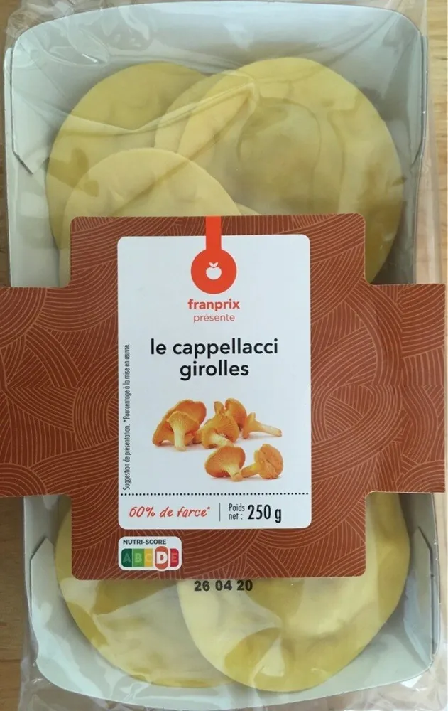 Le cappellacci girolles