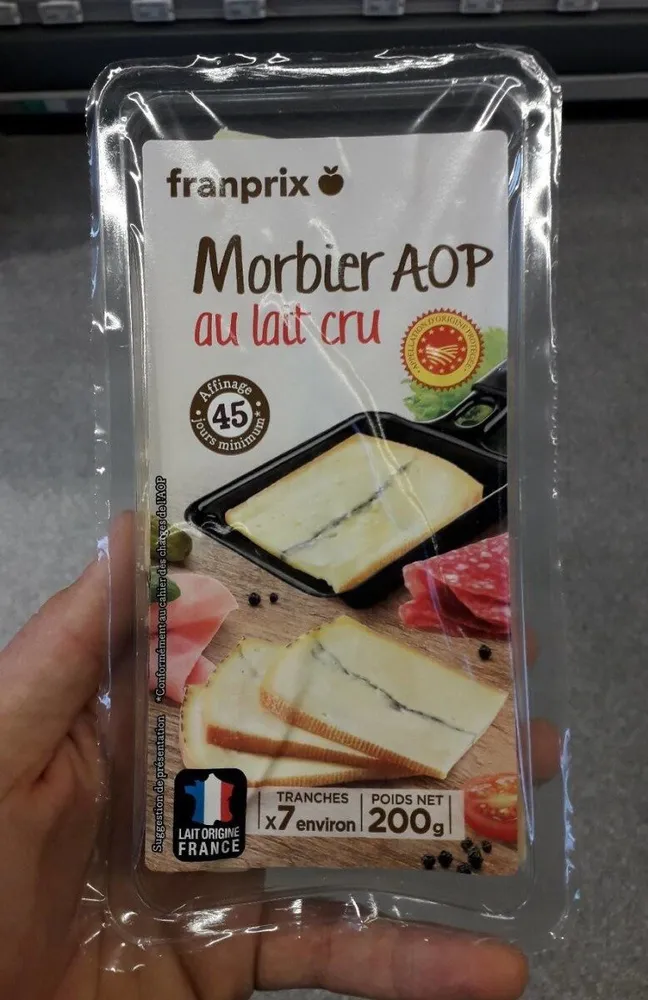 Morbier aop au lait cru
